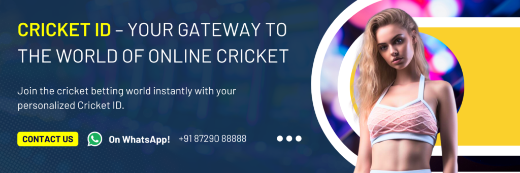 Get Online Cricket ID | India's Best Cricket betting ID Instantly Provider