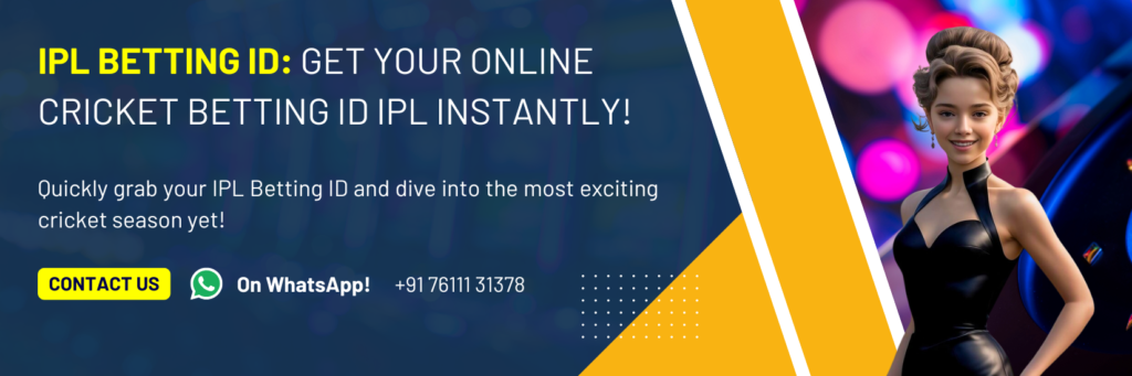 Betting ID | Get Your Online Cricket Betting ID IPL Instantly