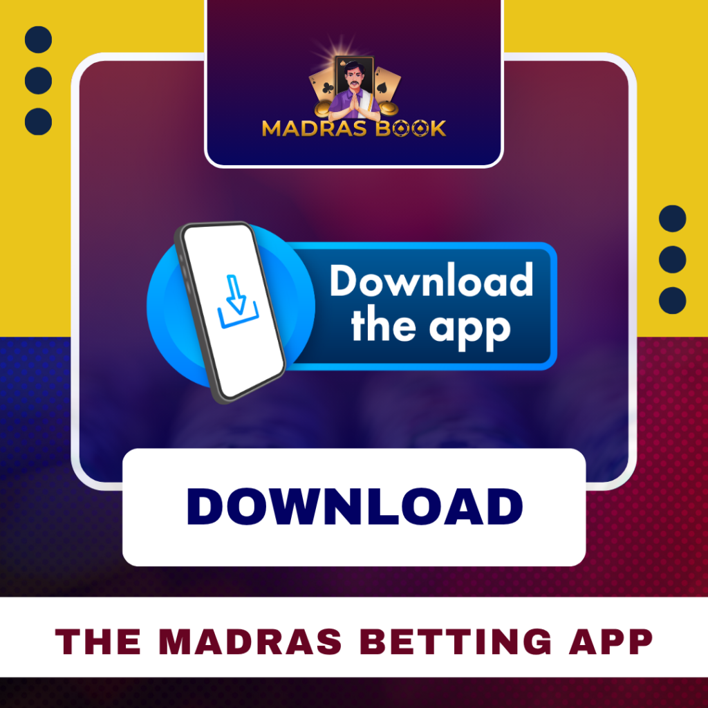 MadrasBook is India's #1 platform for safe online sports betting in India. Get quick cricket betting ID registration, instant payouts, lucrative bonuses, and 24/7 assistance.