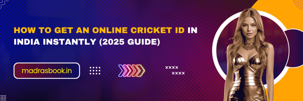 Online Cricket ID Instantly in India (2025) | Join MadrasBook Today