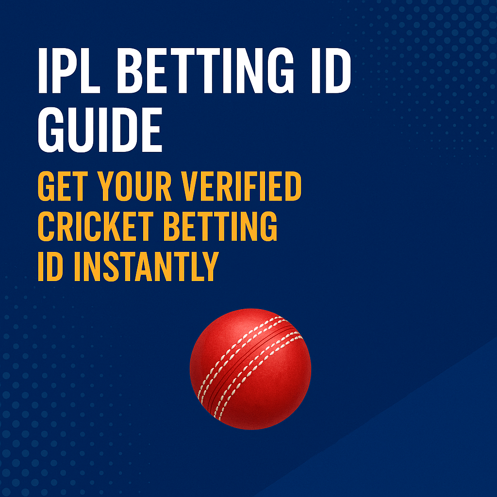 IPL Betting ID Guide – Get Your Verified Cricket Betting ID Instantly