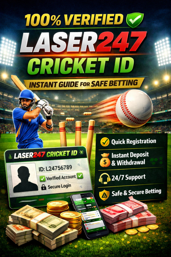 Verified Laser247 Cricket ID: Instant Guide for Safe Betting